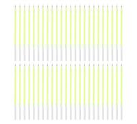 PATIKIL 0.5mm Gel Pens Refills, 48 Pack Glitter Gel Pens Sparkle Metallic Ink Fine Point Colored Refill Set for Adults Coloring Books Journaling Scrapbooking Art Drawing, Yellow
