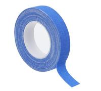 PATIKIL 0.6 inch x 33 feet Neon Gaffer Cloth Tape, 1 Roll Fluorescent Adhesive Tape UV Black Light Glow Tape for UV Party, Blue