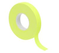 PATIKIL 0.6 inch x 60 feet Neon Gaffer Cloth Tape, 1 Roll Fluorescent Adhesive Tape UV Black Light Glow Tape for UV Party, Yellow