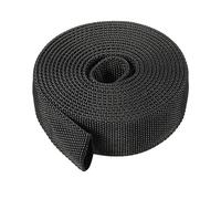 PATIKIL 0.7" Dia 10FT Nylon Protective Hose Sleeve, Cable Cover Sheath Protection for Welding Tig Torch Hydraulic Hose, Black