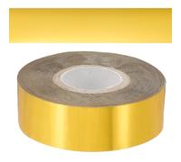PATIKIL 0.79" x400Ft Hot Stamping Foil Paper, Heat Transfer Hot Stamping Paper Foil Roll for Leather DIY Logo Decor Craft Gift Package Scrapbook Card, Gold Tone