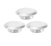 PATIKIL 0.8"/21mm Kitchen Sink Hole, 3 Pcs Stainless Steel Faucet Hole Cover Kitchen Sink Tap Hole Cover Plate Stopper Covers Metal Sink Hole Plug