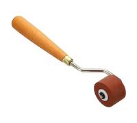 PATIKIL 0.8 Inch Rubber Roller Brayer, Anti Skid Hard Rubber Roller Tools for Wallpaper Art Craft Printing Printmaking Ink Stamping Tape Construction