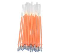 PATIKIL 0.8mm Gel Pens Refills, 24 Pack Sparkle Metallic Ink Bold Point for Adults Coloring Books Scrapbooking Art Drawing Journaling, Orange