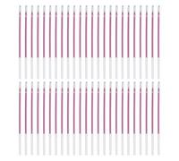 PATIKIL 0.8mm Gel Pens Refills, 48 Pack Glitter Gel Pens Sparkle Metallic Ink Medium Point Colored Refill Set for Adults Coloring Books Journaling Scrapbooking Art Drawing, Rose Red