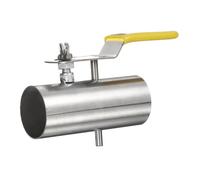 PATIKIL 1-1/2 Inch Duct Backdraft Damper, 304 Stainless Steel Manual Adjustment Airflow Volume Damper for Vents Fans Extractors Range Hoods HVAC Ventilation Systems