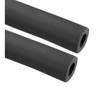 PATIKIL 1-11/16"(43mm) ID 3-1/4"(83mm) OD Pipe Insulation Foam Tube, 2Pcs 6.3Ft Pipe Insulation Tube Cover Wrapping for Outdoor Winter Irrigation