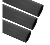 PATIKIL 1-11/16"(43mm) ID x 6Ft Pipe Insulation Foam Tube, 3Pcs Pipe Cover Wrap Roll Bar Padding Tubing for Handle Grip HVAC Outdoor Air Conditioner Units, Black