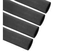 PATIKIL 1-11/16"(43mm) ID x 6Ft Pipe Insulation Foam Tube, 4Pcs Pipe Cover Wrap Roll Bar Padding Tubing for Handle Grip HVAC Outdoor Air Conditioner Units, Black