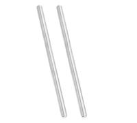 PATIKIL 1/2"-13 UNC 304 Stainless Steel Fully Threaded Rod, 2Pcs 10" Length Long Threaded Screw Right Hand Threads All Threaded Rod Studs for Anchoring Bolt, Clamps, Hangers and U-Bolts