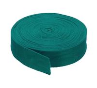 PATIKIL 1"/2.5cm Cotton Twill Tape 10 Yards Cotton Ribbon Bias Binding Tape Herringbone Webbing Trim for Sewing Gift Wrapping Craft DIY Dark Green