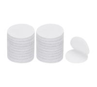 PATIKIL 1.2 Inch Round Adhesive Hook and Loop Dots, 24 Pairs Circle Double Sided Sticky-Back for Home Office Crafting Car Phone Mount, White