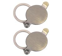 PATIKIL 1/2" Peephole Cover,Door Peephole Protector Privacy Door Viewer Cover for Home Security Apartment Hotel,Bronze 2pcs