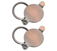 PATIKIL 1/2" Peephole Cover,Door Peephole Protector Privacy Door Viewer Cover for Home Security Apartment Hotel,Red Bronze 2pcs