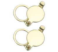 PATIKIL 1/2" Peephole Cover,Door Peephole Protector Privacy Door Viewer Cover for Home Security Apartment Hotel,Imitation Gold 2pcs