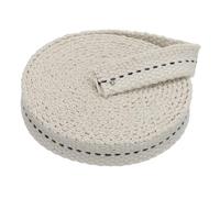 PATIKIL 1/2" Wide 6 Feet 100% Cotton Flat Wick, Oil Lamp Wicks with Black Stitch for Kerosene Lamp Lantern Oil Burner