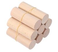 PATIKIL 1-3/8 x 4 Inch Wooden Dowel Rod, 8 Pcs Wood Dowels Unfinished Round Wood Sticks Precut Wooden Rods for Craft DIY Projects Home Decor, Natural Color