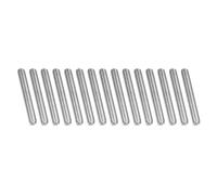 PATIKIL 1/4"-20 UNC 304 Stainless Steel Fully Threaded Rod, 15Pcs 2" Length Long Threaded Screw Right Hand Threads All Threaded Rod Studs for Anchoring Bolt, Clamps, Hangers and U-Bolts