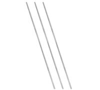 PATIKIL 1/4"-20 UNC 304 Stainless Steel Fully Threaded Rod, 3Pcs 12" Length Long Threaded Screw Right Hand Threads All Threaded Rod Studs for Anchoring Bolt, Clamps, Hangers and U-Bolts