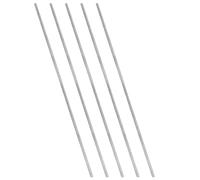 PATIKIL 1/4"-20 UNC 304 Stainless Steel Fully Threaded Rod, 5Pcs 12" Length Long Threaded Screw Right Hand Threads All Threaded Rod Studs for Anchoring Bolt, Clamps, Hangers and U-Bolts