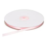 PATIKIL 1/4 Inches x 50 Yards Satin Ribbon Roll, Gift Wrapping Ribbon for Cutting Ceremony Kit Grand Opening Car Bow Chair Sash DIY Sewing Craft Wedding Party Decoration, Light Pink