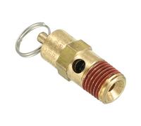 PATIKIL 1/4" Male NPT Safety Valve, Air Pressure Release Valve for Air Compressor, 165PSI Set Pressure