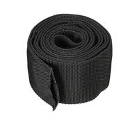 PATIKIL 1.5" Dia 6.5FT Nylon Protective Hose Sleeve, Cable Cover Sheath Protection for Welding Tig Torch Hydraulic Hose, Black