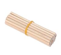 PATIKIL 1/5 x 4 Inch Wooden Dowel Rod, 30 Pcs Wood Dowels Unfinished Round Wood Sticks Precut Wooden Rods for Craft DIY Projects Home Decor, Natural Color