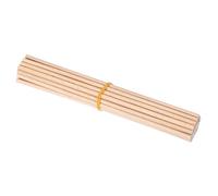PATIKIL 1/5 x 8 Inch Wooden Dowel Rod, 30 Pcs Wood Dowels Unfinished Round Wood Sticks Precut Wooden Rods for Craft DIY Projects Home Decor, Natural Color