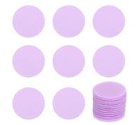 PATIKIL 1.57" Carpet Spot Markers, 40Pcs Round Floor Dots Markers Carpet Spots for Teacher Classroom Decoration Elementary Preschool Supplies, Purple