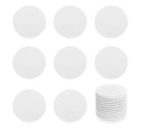 PATIKIL 1.57" Carpet Spot Markers, 40Pcs Round Floor Dots Markers Carpet Spots for Teacher Classroom Decoration Elementary Preschool Supplies, White
