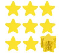PATIKIL 1.57" Carpet Spot Markers, 40Pcs Star Floor Dots Markers Carpet Spots for Teacher Classroom Decoration Elementary Preschool Supplies, Yellow