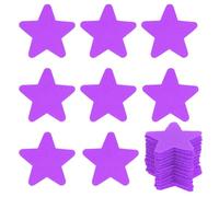 PATIKIL 1.57" Carpet Spot Markers, 40Pcs Star Floor Dots Markers Carpet Spots for Teacher Classroom Decoration Elementary Preschool Supplies, Dark Purple