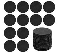 PATIKIL 1.57" Carpet Spot Markers, 65Pcs Round Floor Dots Markers Carpet Spots for Teacher Classroom Decoration Elementary Preschool Supplies, Black