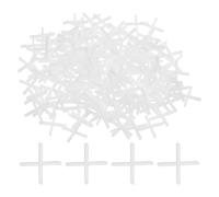 PATIKIL 1.5mm Cross Tile Spacers,600 Pcs Suit 1.5mm Plastic Floor Wall Hexagonal Tile Spacers for Floor Wall Spacing Paving Tiling Installation Leveling Laying Tool, White