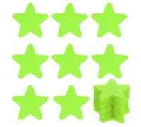 PATIKIL 1.6" Carpet Spot Markers, 35Pcs Star Floor Dots Markers Carpet Spots for Teacher Classroom Decoration Elementary Preschool Supplies, Green