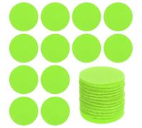 PATIKIL 1.6" Carpet Spot Markers, 50Pcs Circle Floor Dots Markers Carpet Spots for Teacher Classroom Decoration Elementary Preschool Supplies, Green