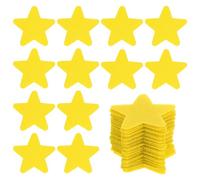 PATIKIL 1.6" Carpet Spot Markers, 50Pcs Star Floor Dots Markers Carpet Spots for Teacher Classroom Decoration Elementary Preschool Supplies, Yellow