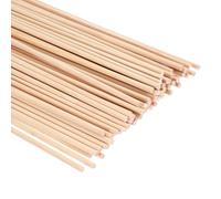 PATIKIL 1/6x5.91inch Wooden Dowel, 240 Pcs Dowel Rod Wood Dowels Wood Sticks Unfinished Round Hardwood for Crafts DIY Home Decor 4mm x 150mm