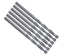 PATIKIL 1/8" Drill Bit M35 Cobalt 5% HSS 135° Nitriding Black 6Pcs | Jobber Straight Shank for Stainless Steel Hard Metal