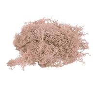 PATIKIL 1.8 OZ Fake Moss, Preserved Reindeer Moss Artificial Moss Lichen Centerpieces Decor Faux Moss for Potted Plants Christmas Craft, Khaki