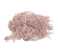 PATIKIL 1.8 OZ Fake Moss, Preserved Reindeer Moss Artificial Moss Lichen Centerpieces Decor Faux Moss for Potted Plants Christmas Craft, Light Pink