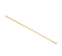 PATIKIL 1/8 x 1/4 x 12" H59 Brass Flat Bar, Solid Flat Mill Stock for Crafting Maintenance Electrical Architectural Decoration, Brass