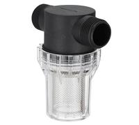 PATIKIL 1 Inch Male In-Line Strainer with 20 Mesh Stainless Steel Filter Screen Water Pump Filter for Garden Irrigation Pressure Washer Inlet