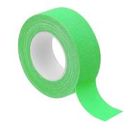 PATIKIL 1 inch x 33 feet Neon Gaffer Cloth Tape, 1 Roll Fluorescent Adhesive Tape UV Black Light Glow Tape for UV Party, Green