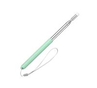 PATIKIL 1 PCS Pointer Finger Stick, 39.4" Teacher Finger Pointer Stick Retractable Touch Infrared Screens Whiteboard Presenters Extendable Telescopic for Classroom Teacher, Light Green