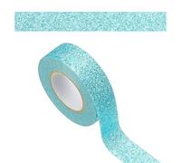 PATIKIL 1 Roll Glitter Paper Washi Tape, Washi Decorative Tape for Crafts, Blue