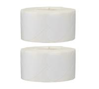 PATIKIL 1 x 1 Inch Heart Stickers Roll, 2 Roll/1000 Pcs Stickers for Small Business Paper Self-Adhesive Gift Labels for Gift Wrapping Party Favor Tags Bags, White