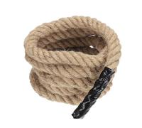 Patikil 1" x 11 Ft Twisted Manila Rope - Natural Thick Jute Rope for Docks, Railings, Bundling, Craft, Tug of War, Decorating