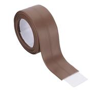 PATIKIL 1" x 3.3 ft Caulk Tape, Caulk Strips PVC Self Adhesive Caulking Tape Waterproof Edge Protectors for Bathroom Accessories Kitchen Countertop, Brown